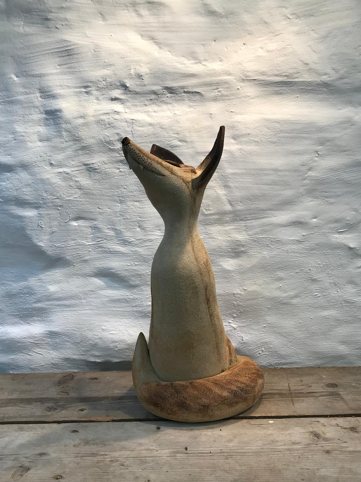 Fox Star Gazing Large - Sarah D'Arcy Ceramics Large Star Gazing Fox