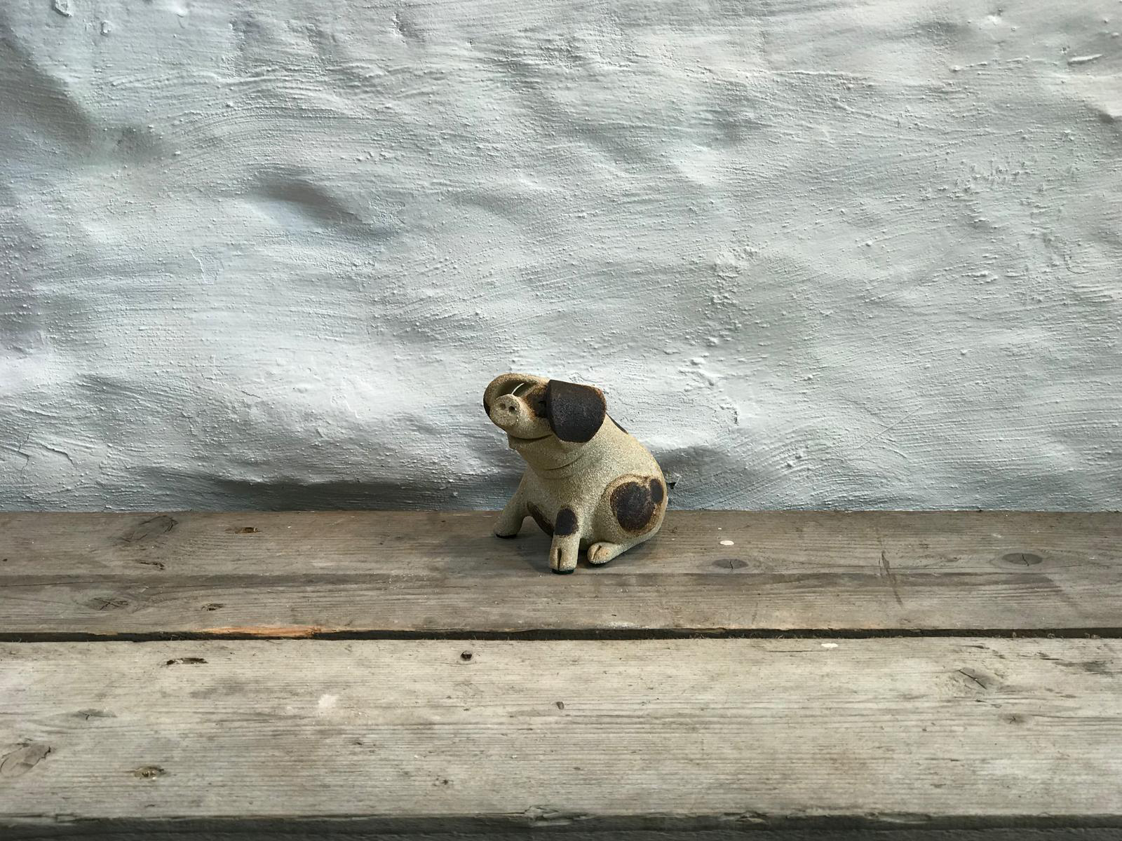 Pig Squatting Small - Sarah D'Arcy Ceramics Small Squatting Pig