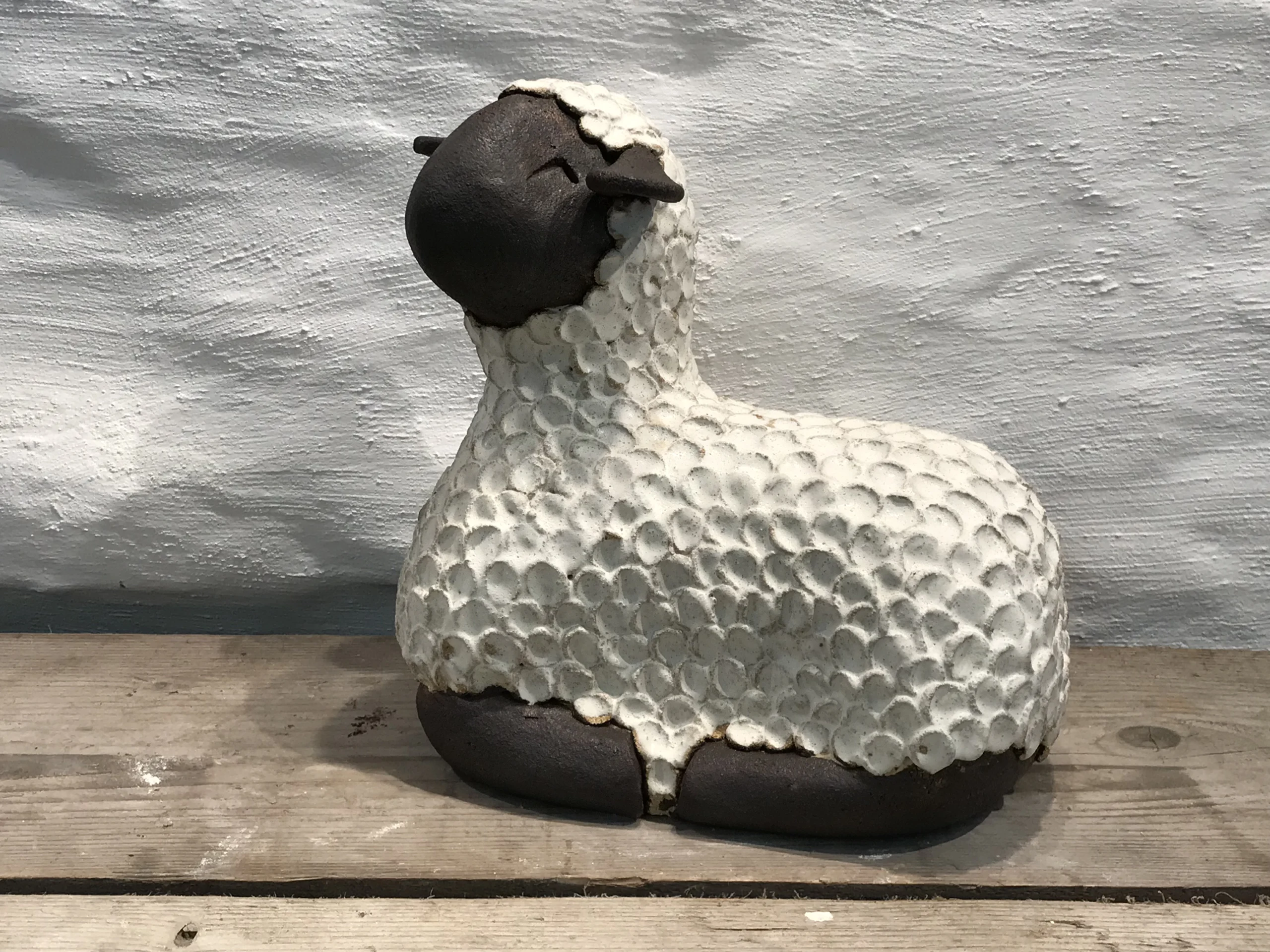 Sheep Ewe Lying - Sarah D'Arcy Ceramics Sheep Ewe Lying