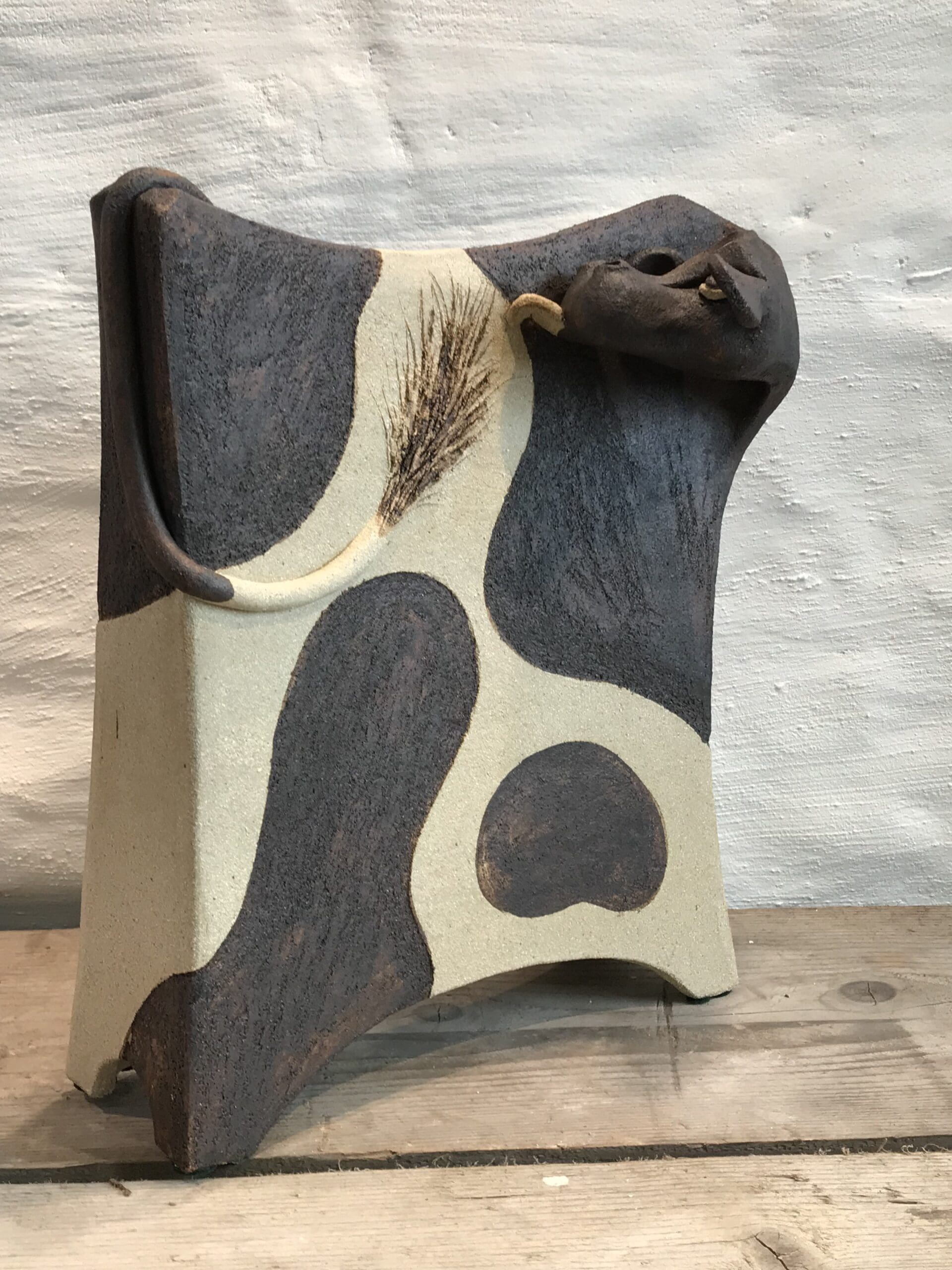 Cow Black Large - Sarah D'Arcy Ceramics Cow Black Large