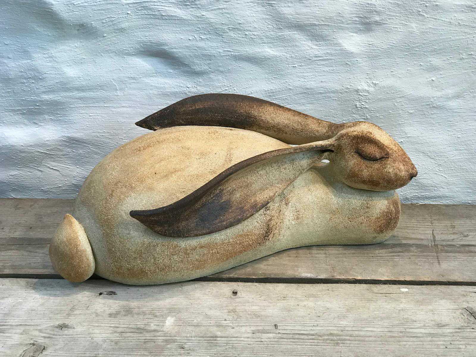 Hare Reclining One Size - Sarah D'Arcy Ceramics Hare Reclining