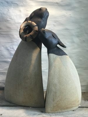 Sheep Contemporary Ram & Ewe